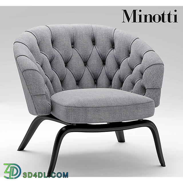 Arm chair - Armchair Minotti winston