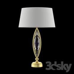 Table lamp - Fine Art Lamps_ 850210-22 _gold finish_ faceted crystal_ 