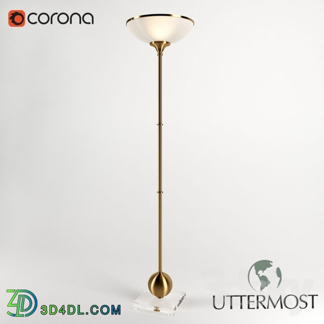 Floor lamp - Uttermost Laton lamp-floor