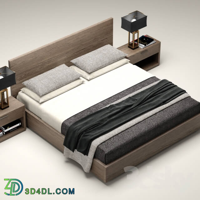 Bed - RH Modern Machinto bed
