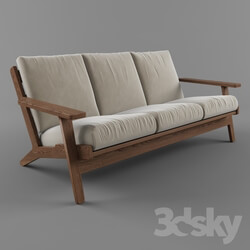 Sofa - Triple Wegner sofa 