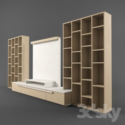 Wardrobe _ Display cabinets - Pyramid Wall Unit 