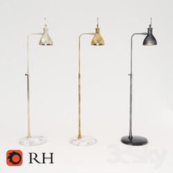 Floor lamp - RH Enrico Metal Task Floor Lamp 