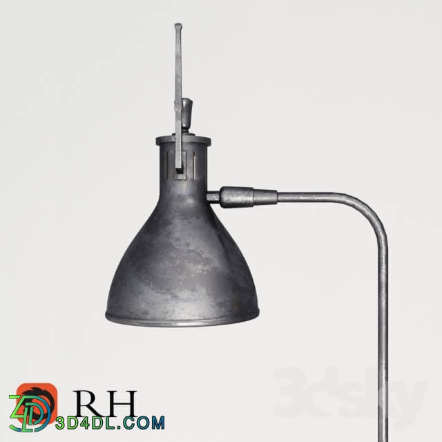 Floor lamp - RH Enrico Metal Task Floor Lamp