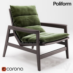 Arm chair - Poliform Ipanema armchair 