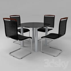 Table _ Chair - Desk and chair 