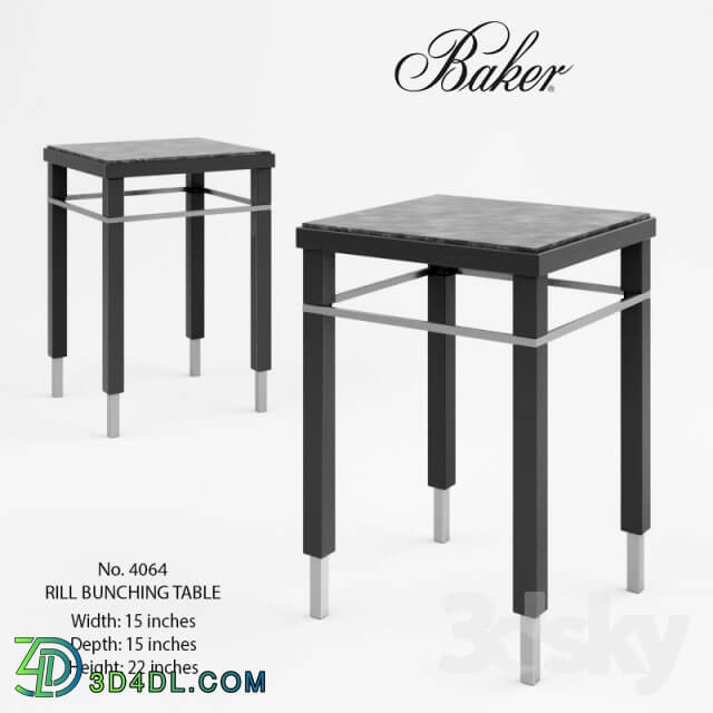 Table - RILL BUNCHING TABLE Baker