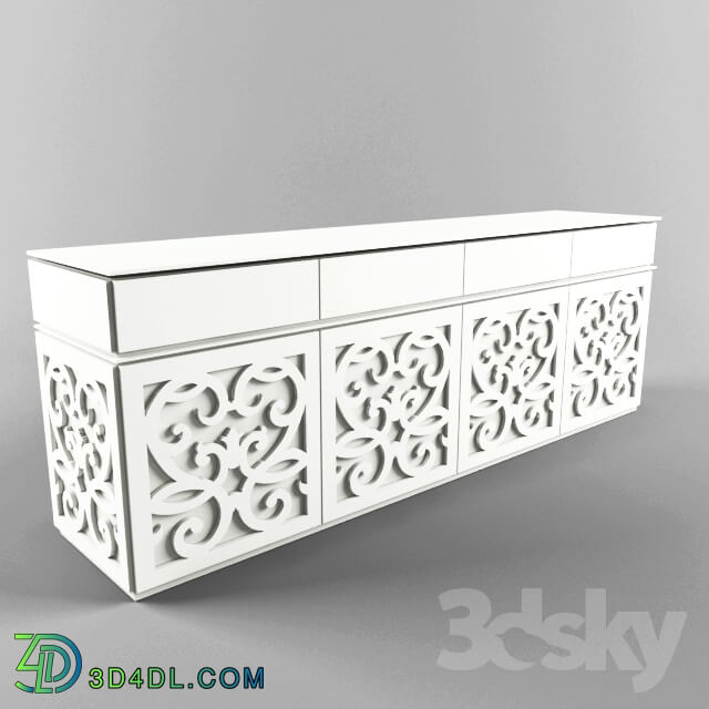 Sideboard _ Chest of drawer - locker Tonin Casa Madia Paris 8356-D