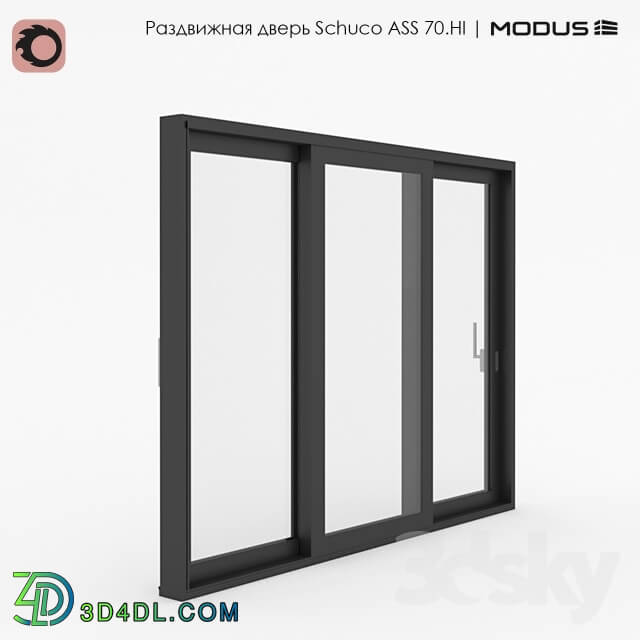 Doors - Sliding door ASS 70.HI - ST 1B