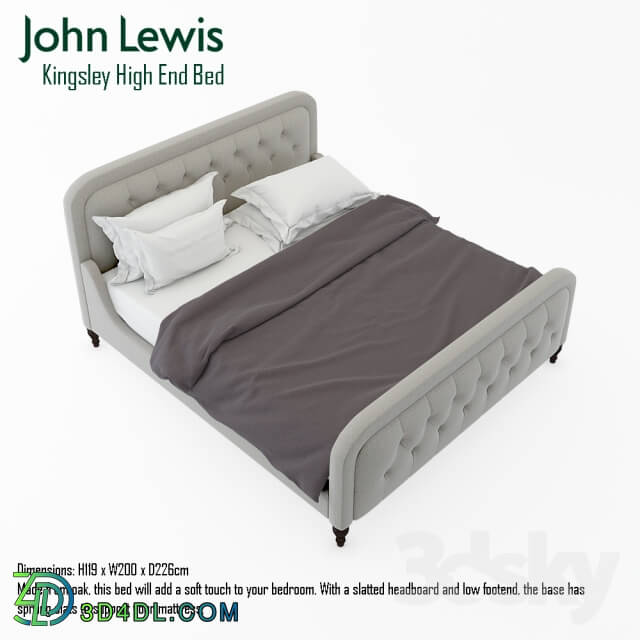 Bed - J Lewis Kingsley high end bed