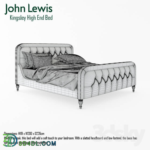 Bed - J Lewis Kingsley high end bed