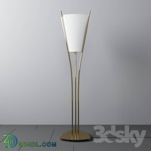 Floor lamp - Floor lamp curve design Emilie Cathelineau