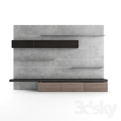 Wardrobe _ Display cabinets - Shelf steel decor 