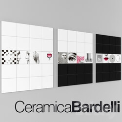 Bathroom accessories - Ceramica Bardelli _Fornasettiana_ 