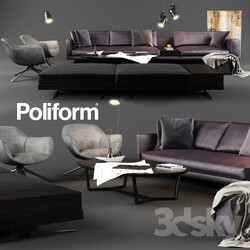 Sofa - Poliform Set 04 