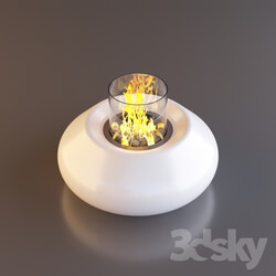 Fireplace - Planika Bubble Commerce Fireplace 