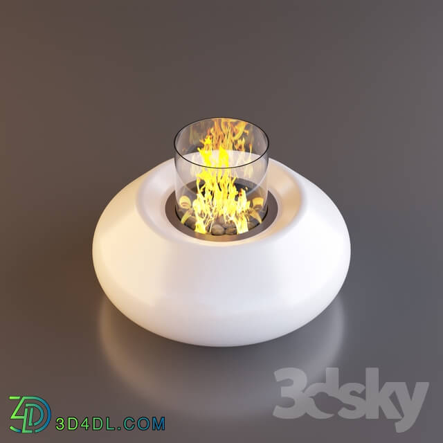 Fireplace - Planika Bubble Commerce Fireplace