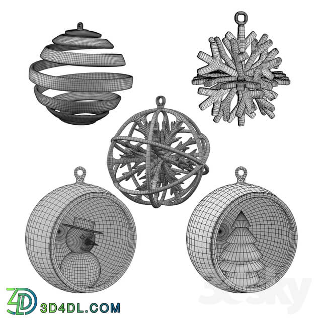 Other decorative objects - Christmas decorations