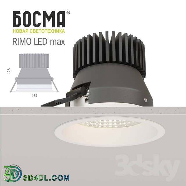 Spot light - RIMO LED max _ BOSMA