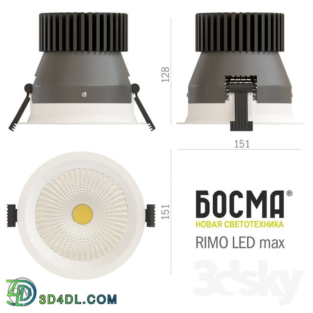 Spot light - RIMO LED max _ BOSMA