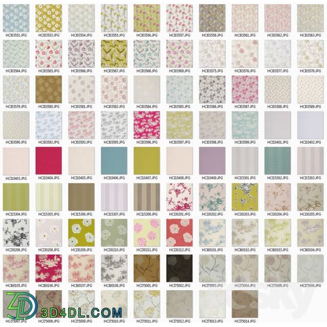 Wall covering - Amelie wallpapers by Harlequine