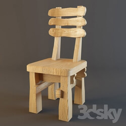 Chair - Wooden chair 