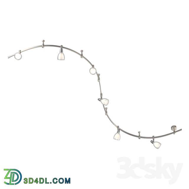 Technical lighting - Flexible track system ODEON LIGHT 3630 _ 6TR FLEXICHROME