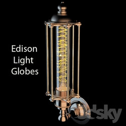 Wall light - Bra Edison Light Globes 