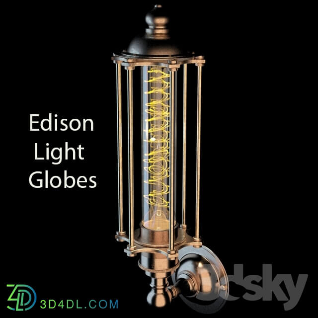 Wall light - Bra Edison Light Globes