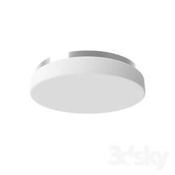 Ceiling light - 93583 LED downlight fitting. BERAMO with remote control_ 36W _LED__ Ø610_ steel _ plastic white 