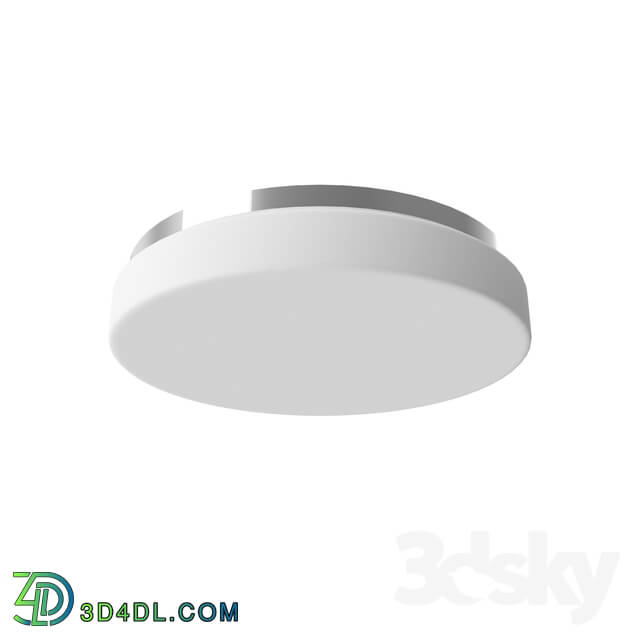 Ceiling light - 93583 LED downlight fitting. BERAMO with remote control_ 36W _LED__ Ø610_ steel _ plastic white