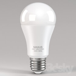 Technical lighting - Lamp MAXUS A60 12W 4100K 220V 50Hz 