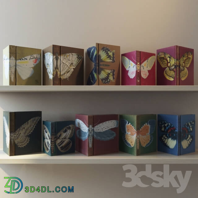 Books - Books set _quot_Butterflys_quot_