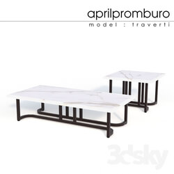 Table - _OM_ Aprilpromburo Traverty table 