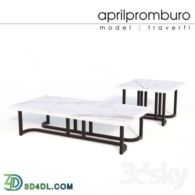 Table - _OM_ Aprilpromburo Traverty table