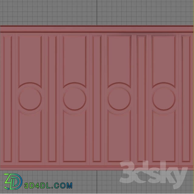 Decorative plaster - Wall molding