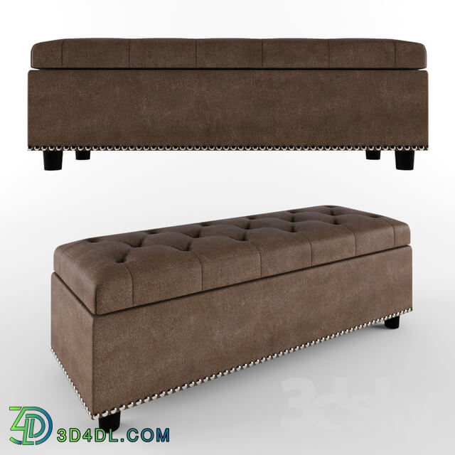 Other soft seating - Hollins Storage Ottoman