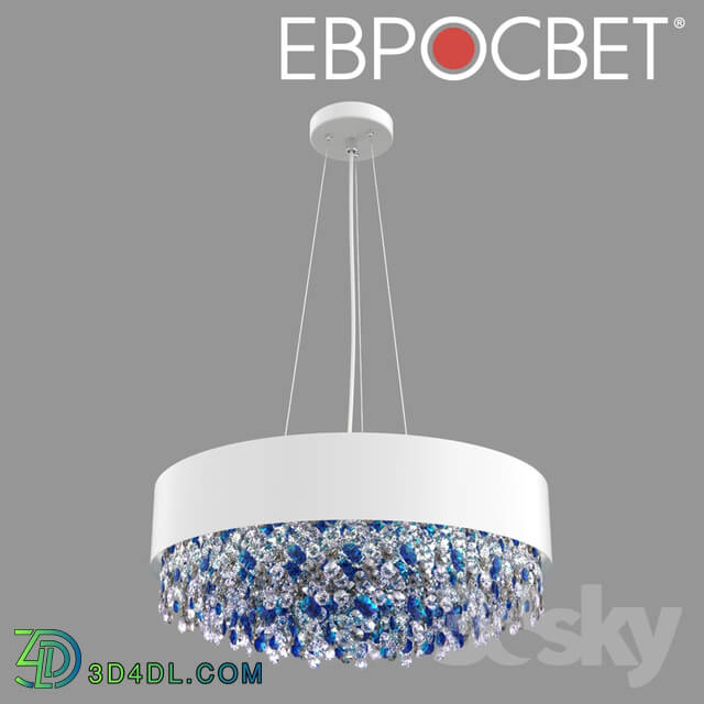 Ceiling light - OM Hanging chandelier with crystal Bogate__39_s 286_4 Strotskis