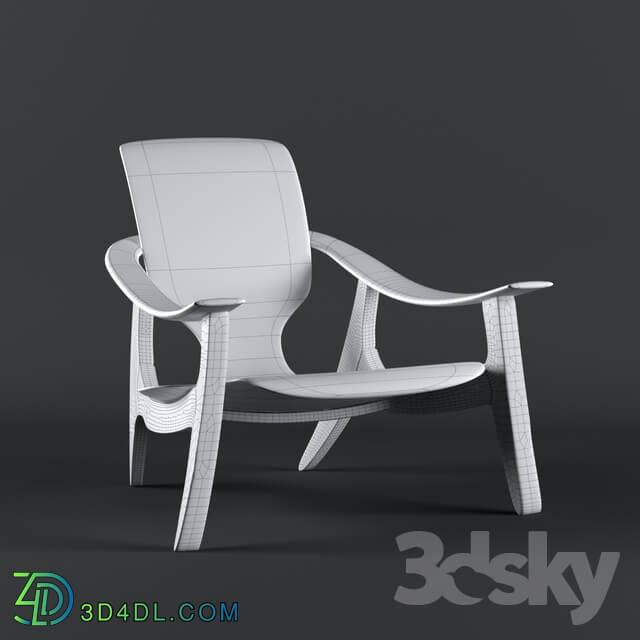 Arm chair - wooden chair