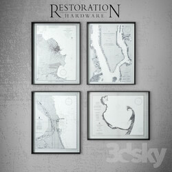 Frame - RH_20TH_NAUTICAL_SURVEY_MAP 