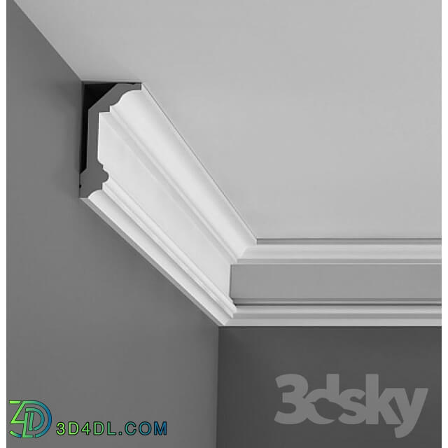 Decorative plaster - Cornice Polyurethane C321