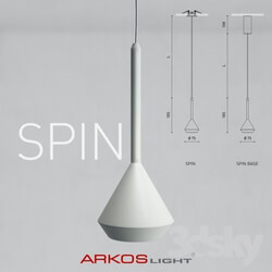Ceiling light - Hanging lamp SPIN by ARKOSLIGHT 