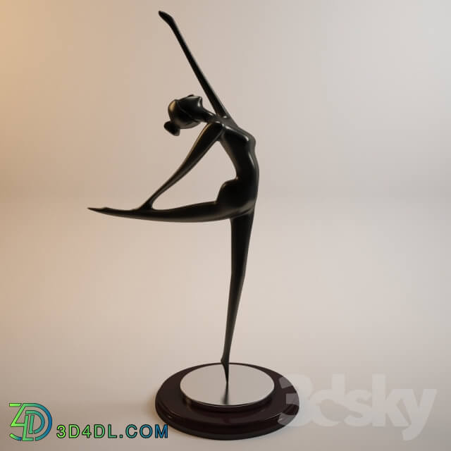 Sculpture - sculpture of a dancer