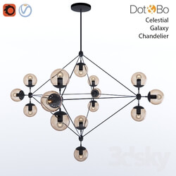 Ceiling light - Dot _amp_ Bo Celestial Galaxy Chandelier 