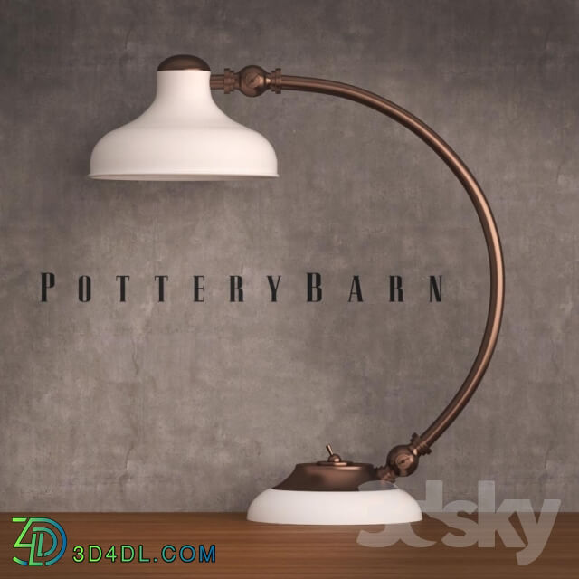 Table lamp - Pottery Barn Arc Task Lamp