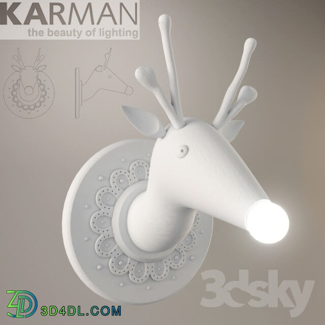 Wall light - Karman Marnin