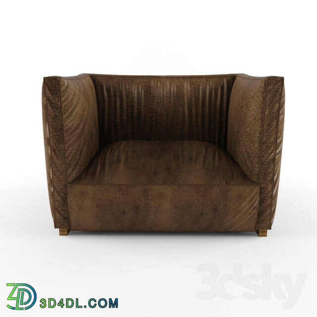 Arm chair - leather chair