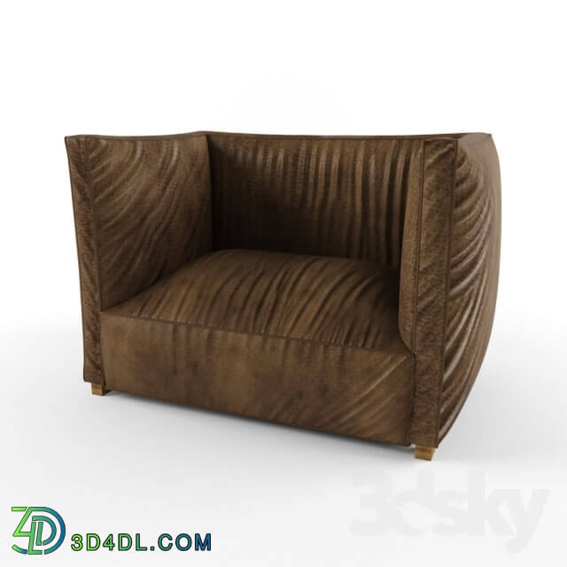 Arm chair - leather chair