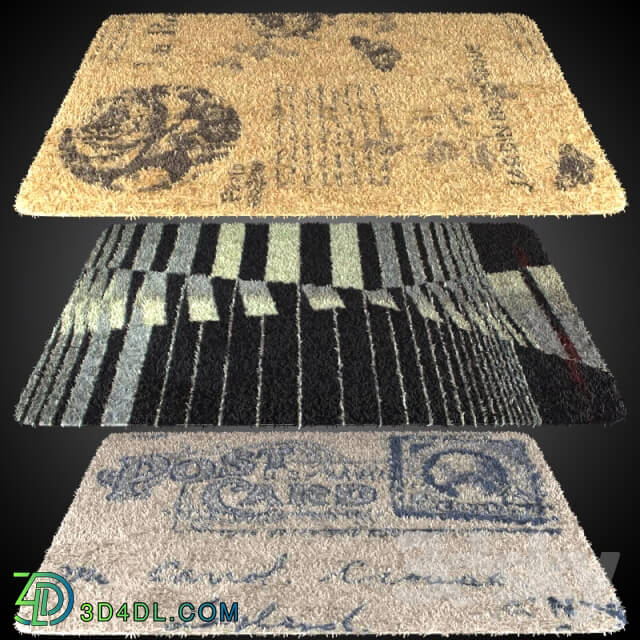 Carpets - A selection of carpets 1600h2300 _15 pcs._