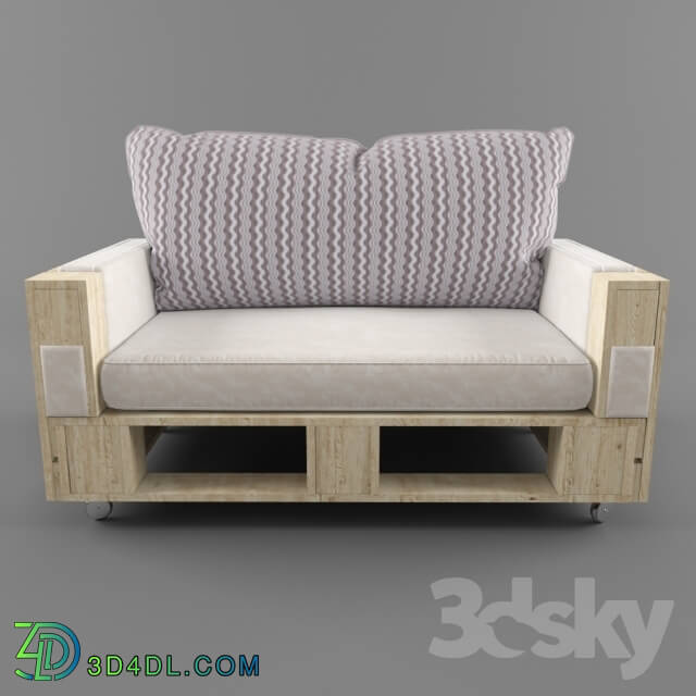 Sofa - Sofa of pallets